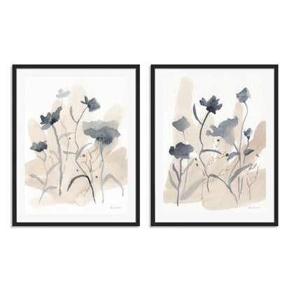 April Mood I and II Wall Art