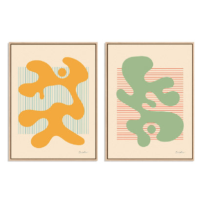 Shape Up III and IV Wall Art