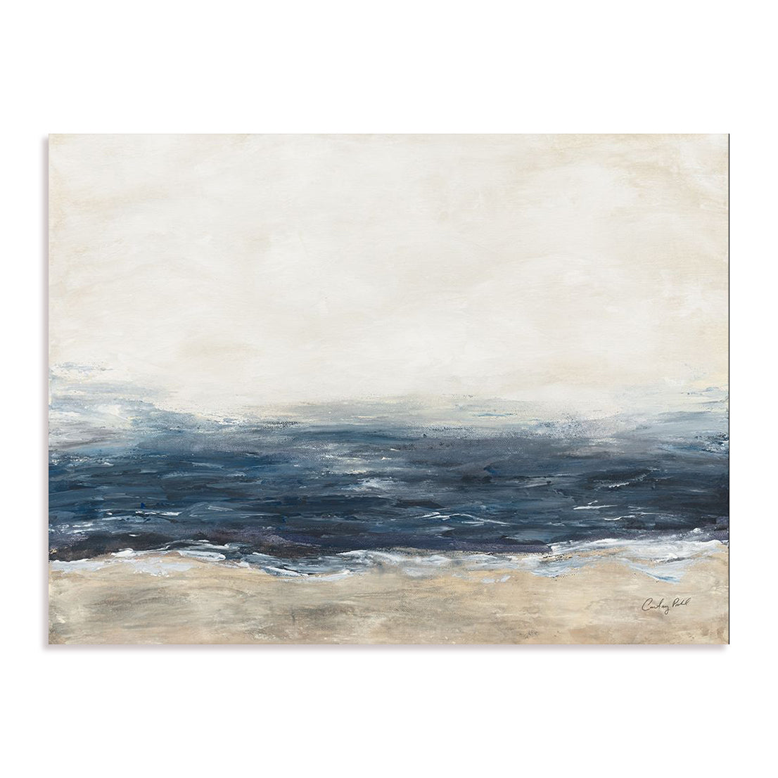 Sea Mood Art in Stretched Canvas, Framed Print Under Glass, and Gallery Wrapped Shadow Box Canvas