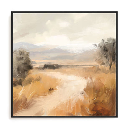 Landscape in Yellow Ochre Wall Art