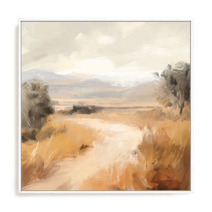 Landscape in Yellow Ochre Wall Art