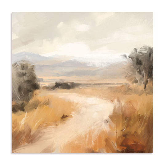 Landscape in Yellow Ochre Wall Art