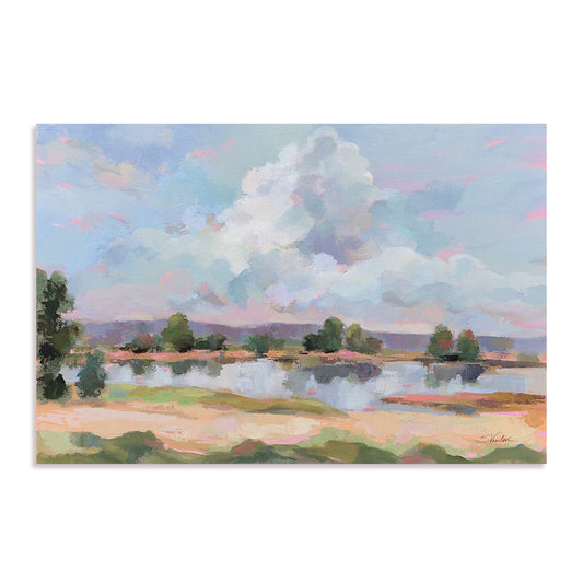 River View Art in Stretched Canvas, Framed Print Under Glass, and Gallery Wrapped Shadow Box Canvas