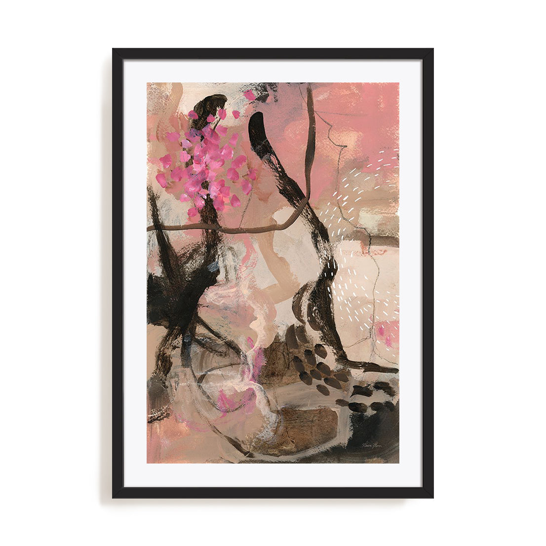 Trees and Blooms Wall Art