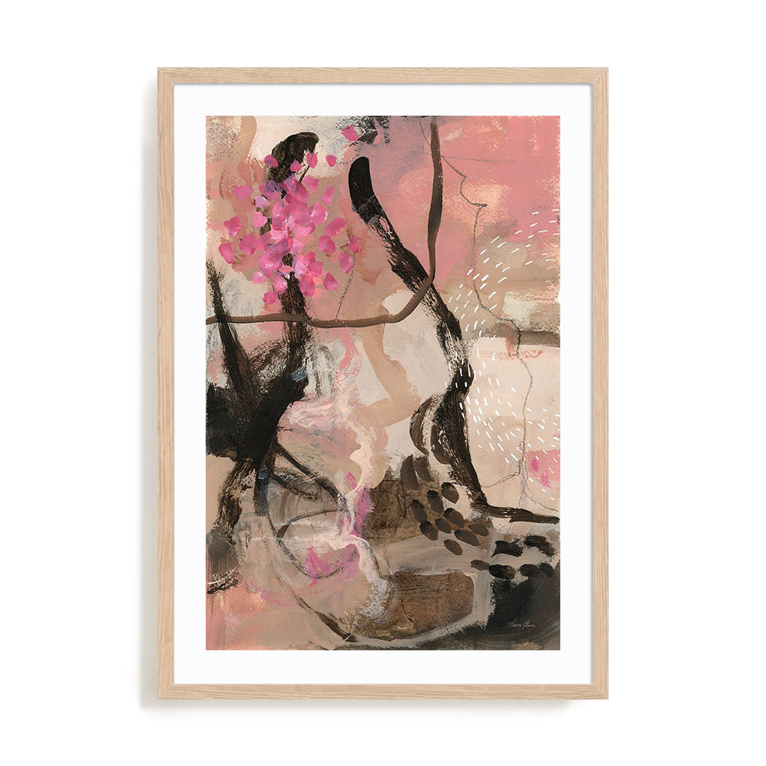 Trees and Blooms Wall Art