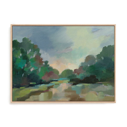 Dawn Art in Stretched Canvas, Framed Print Under Glass, and Gallery Wrapped Shadow Box Canvas