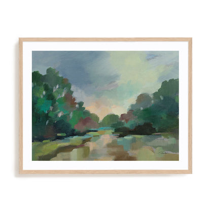 Dawn Art in Stretched Canvas, Framed Print Under Glass, and Gallery Wrapped Shadow Box Canvas